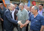 Gençlik ve Spor Bakanı Akif Çağatay Kılıç, Samsun'un Ondokuzmayıs İlçesi'ne bağlı Çiftlik Köyü ziyaret etti.