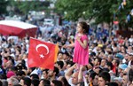 Başbakan Ahmet Davutoğlu ile Gençlik ve Spor Bakanı Akif Çağatay Kılıç, Ak Parti Amasya Mitingine katıldı.