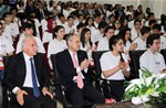Gençlik ve Spor Bakanı Akif Çağatay Kılıç, Fatih Projesi kapsamında Samsun Ondokuzmayıs Lisesi'nde düzenlenen Lise Öğrencilerine Tablet Bilgisayar Dağıtım Törenine katıldı.