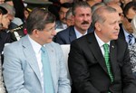 Cumhurbaşkanı Recep Tayyip Erdoğan, Başbakan Ahmet Davutoğlu ile Gençlik ve Spor Bakanı Akif Çağatay Kılıç, Ordu - Giresun Havalimanı Açılış Törenine katıldı.