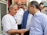 Gençlik ve Spor Bakanı Akif Çağatay Kılıç, Samsun Tekkeköy esnafını ziyaret etti.