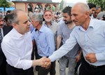 Gençlik ve Spor Bakanı Akif Çağatay Kılıç, Samsun'un Vezirköprü İlçesi Arıca Mahallesi'nde düzenlenen Rahmet Duası programına katıldı.