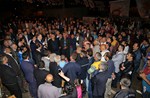 Gençlik ve Spor Bakanı Akif Çağatay Kılıç, Samsun'un Badırlı Mahallesi'nde hemşehrileri ile bir araya geldi.