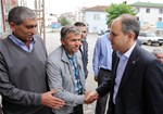 Gençlik ve Spor Bakanı Akif Çağatay Kılıç, Ak Parti Asarcık İlçe Başkanlığı'nı ziyaret etti.