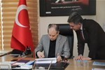 Gençlik ve Spor Bakanı Akif Çağatay Kılıç, Kırıkkale Gençlik Hizmetleri ve Spor İl Müdürlüğü'nü ziyaret etti.