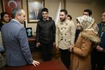 Gençlik ve Spor Bakanı Akif Çağatay Kılıç, Emine Ahmet Yeni Kız Anadolu ve Samsun Anadolu İmam Hatip Lisesinden öğrencilerle bir araya geldi.
