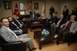 Bakan Çağatay Kılıç, Memur-Sen Samsun İl Şube Başkanlarını kabul etti.