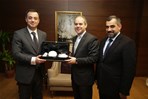 Bakan Çağatay Kılıç, İslam Konferansı Gençlik ve Diyalog İşbirliği Formu Başkanı Elshad Iskandarov ve Heyetini Kabul Etti.