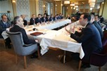 Gençlik ve Spor Bakanı Akif Çağatay Kılıç, Samsun Genç İş Adamları Derneği'ni kabul etti.