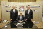 Gençlik ve Spor Bakanı Akif Çağatay Kılıç, Atakum Belediyesi'ni ziyaret etti.