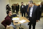 Gençlik ve Spor Bakanı Akif Çağatay Kılıç, Atakum Gençlik Merkezi'nde öğrencilerle bir araya geldi.
