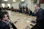 Gençlik ve Spor Bakanı Akif Çağatay Kılıç, Atakum İlçe Başkanlığı üyeleri ile toplantıda buluştu.