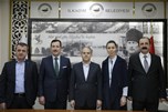 Bakan Çağatay Kılıç, İlkadım Belediyesi'ne ziyarette bulundu.
