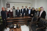Bakan Çağatay Kılıç, İlkadım İlçe Başkanlığı'nı ziyaret etti.