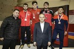 Gençlik ve Spor Bakanı Akif Çağatay Kılıç, Samsun’da düzenlenen U23 Türkiye Grekoromen Güreş Şampiyonasını izledi.