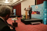 Bakan Çağatay Kılıç, Almanya'nın Köln kentinde düzenlenen Avrupa Türk Demokratlar Birliği Genel Kurulunda konuştu.