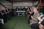 Bakan Çağatay Kılıç, Tekkeköy Belediye Başkanı Hasan Togar'ın vefat eden babası Hasan Togar'ın taziye çadırına başsağlığı ziyaretinde bulundu.