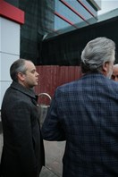 Bakan Çağatay Kılıç, yangın hadisesi yaşayan Samsun Medical Park Hastanesi'ni ziyaret etti.