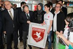 Gençlik ve Spor Bakanı Akif Çağatay Kılıç, “Geleceğe Kulaç Atıyoruz” projesi kapsamında  gerçekleştirilen sertifika törenine  katıldı.