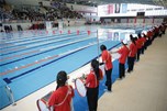 Gençlik ve Spor Bakanı Akif Çağatay Kılıç, “Geleceğe Kulaç Atıyoruz” projesi kapsamında  gerçekleştirilen sertifika törenine  katıldı.