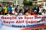 Gençlik ve Spor Bakanı Akif Çağatay Kılıç, Sinop'da çeşitli ziyaret ve incelemelerde bulundu.